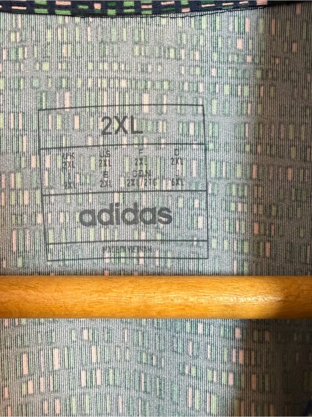 adidas Men's Navy Micro-Print Polo Golf Shirt
